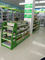 店のスーパーマーケットは緑/灰色/オレンジ/ピンク/青商業貯蔵の棚に棚に置きます