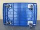 300kg 青いプラスチック板、青/灰色が付いている移動可能なプラスチック プラットホームのトロリー