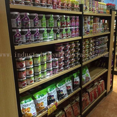 購入 軽量ゴンドラはスーパーマーケットのラッキングの島/端の単位に5つのレベルそれぞれ棚に置きます オンライン製造