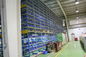 複数の層の鋼鉄フロアーリングの 7.5m の高さの青/黄色産業中二階床